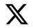 X (Twitter) logo